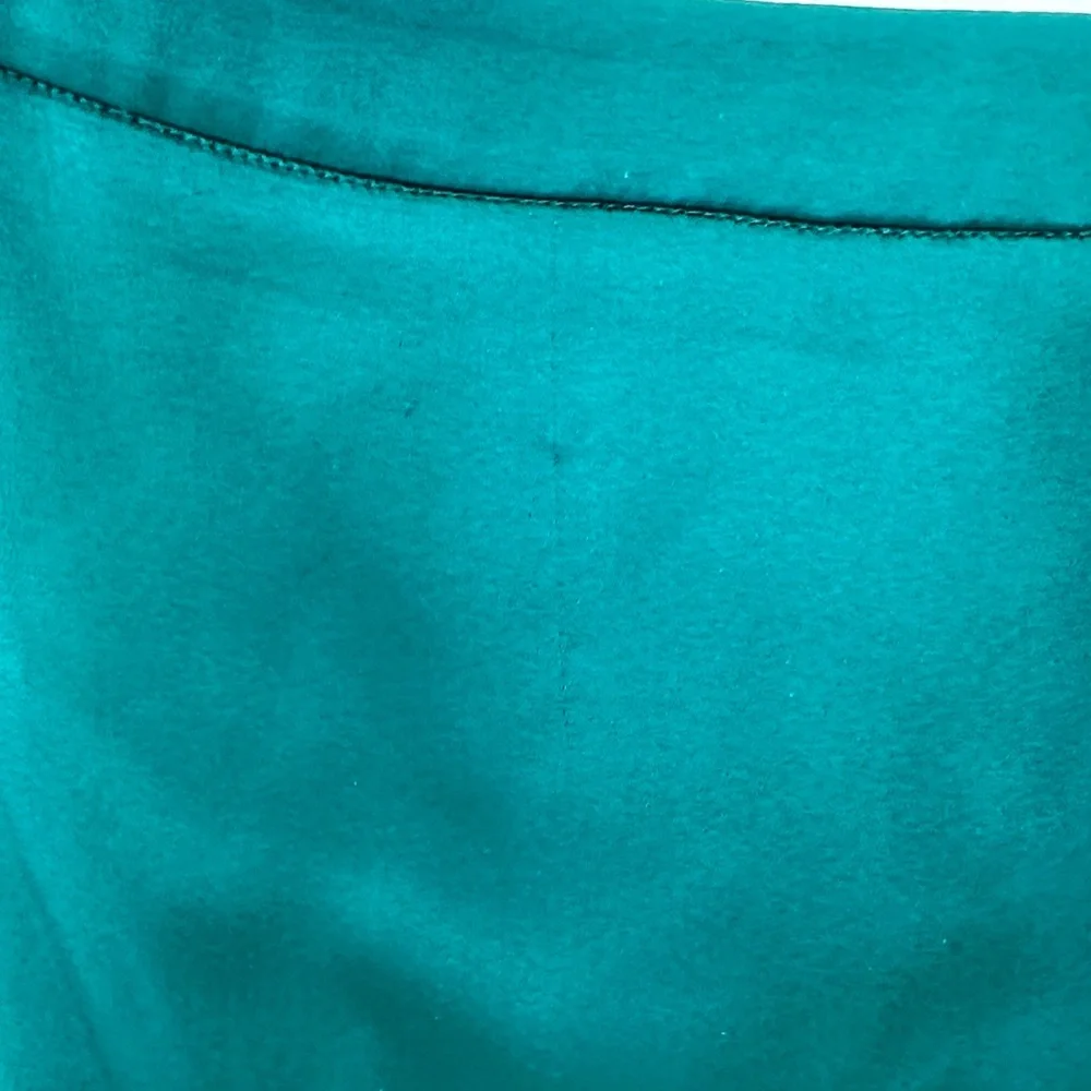 Yves Saint Laurent Teal Pencil Skirt - Picture 11 of 12